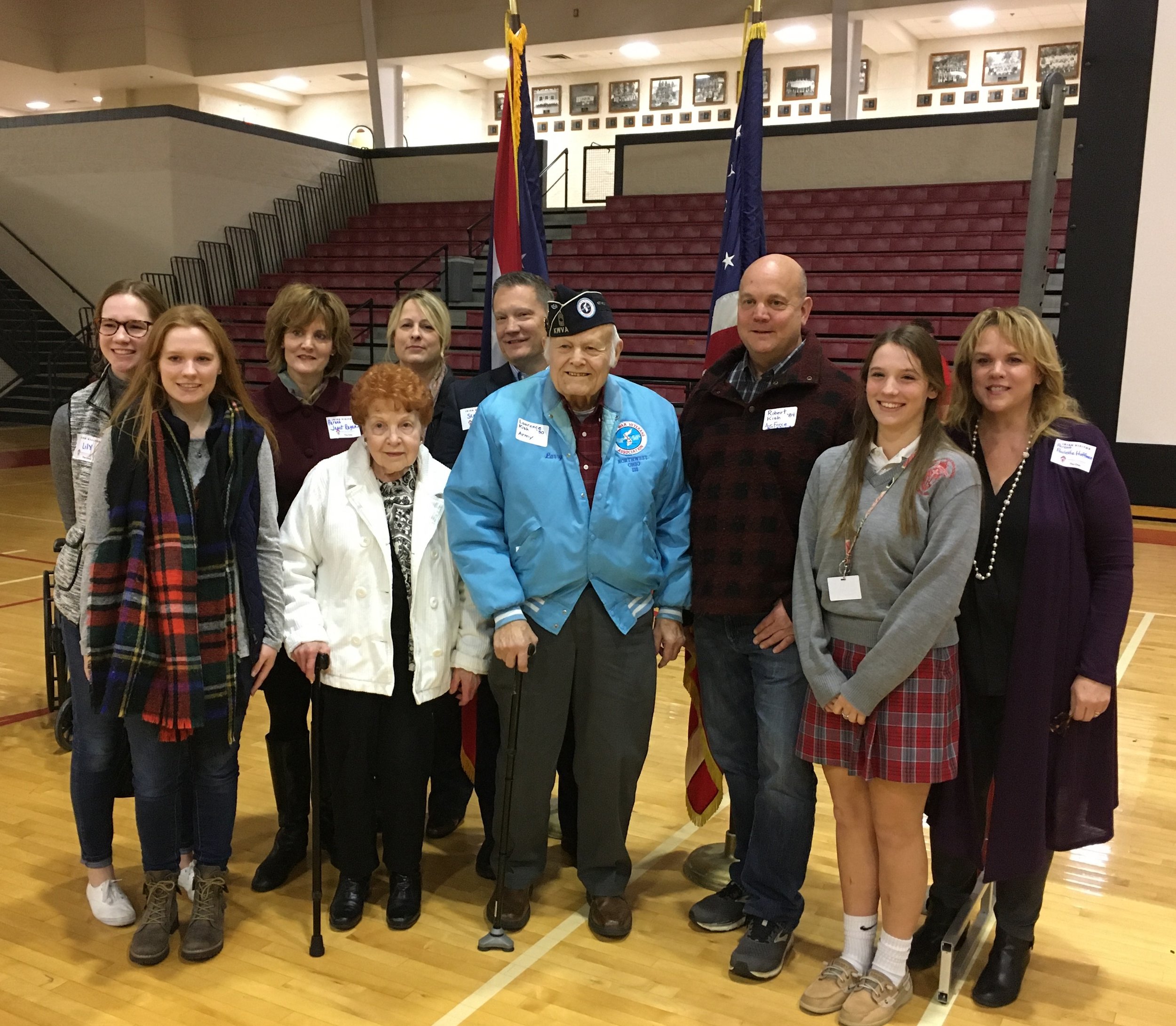 Central Catholic Honors Veterans