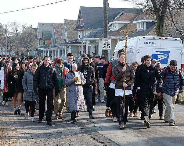 Toledo Blade: Students make annual Advent pilgrimage
