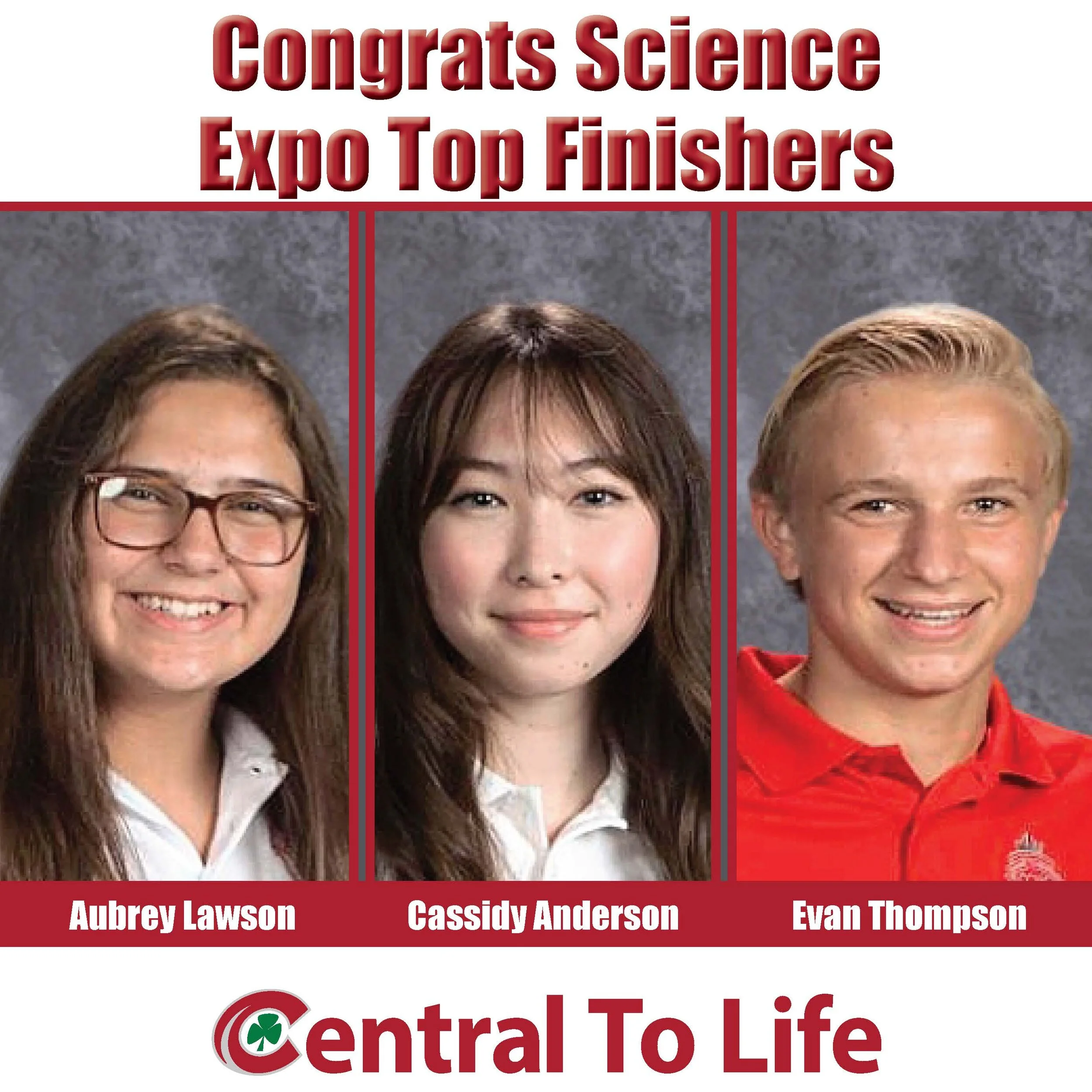Community Leaders Help in Judging Central Catholic’s Science Expo