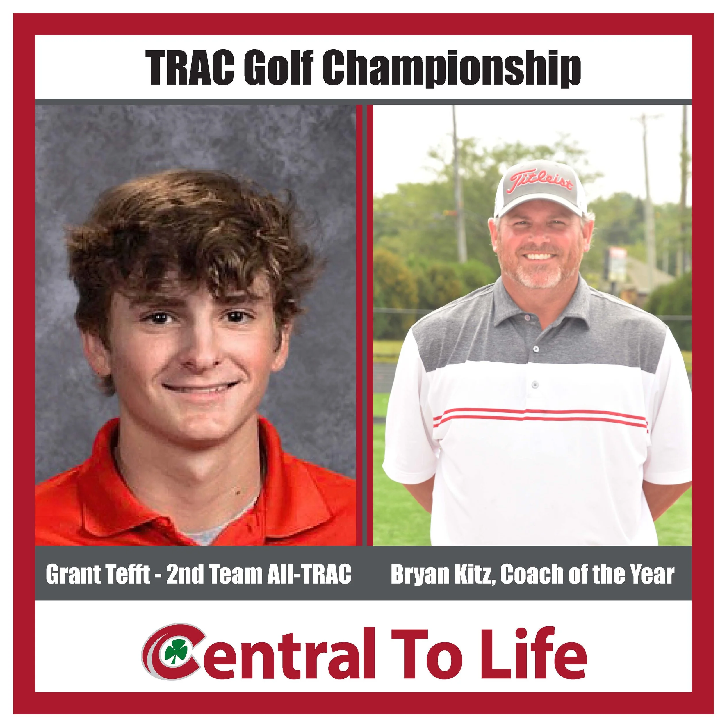 Grant Tefft Selected Second-Team All-TRAC; Bryan Kitz Named TRAC Coach of the Year