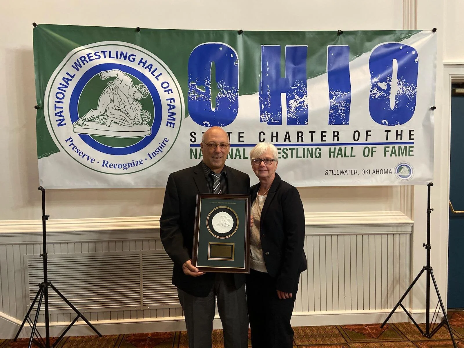 Alumnus Joe Carone Inducted into National Wrestling Hall of Fame