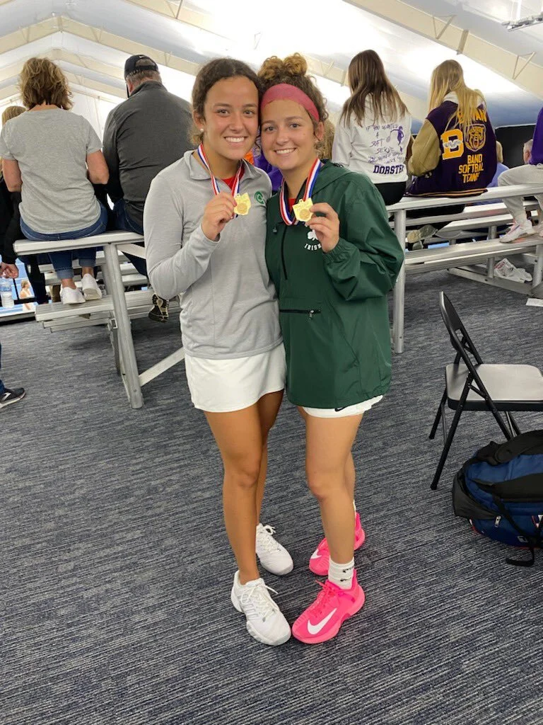 Spinazze Sisters Capture Doubles District Title