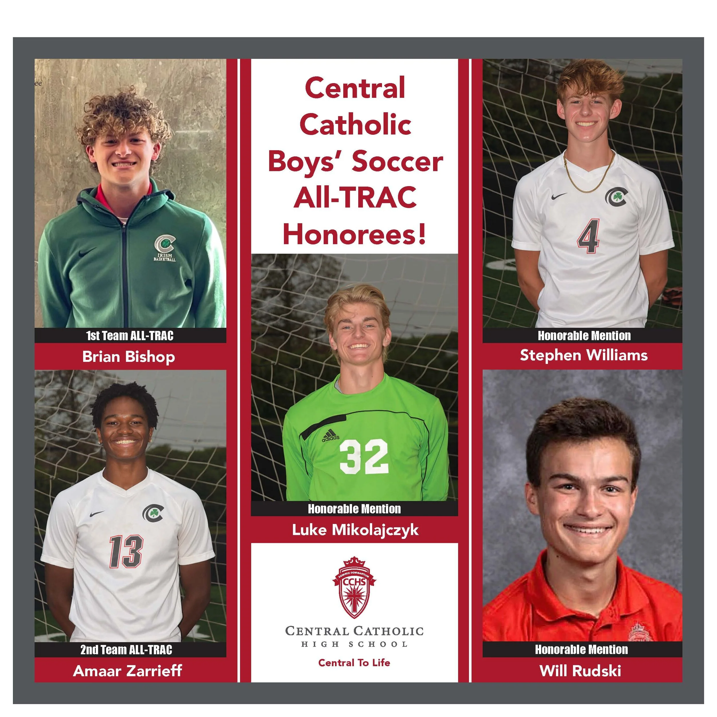 Quintet of Fighting Irish Soccer Players Garner Postseason All-TRAC Recognition