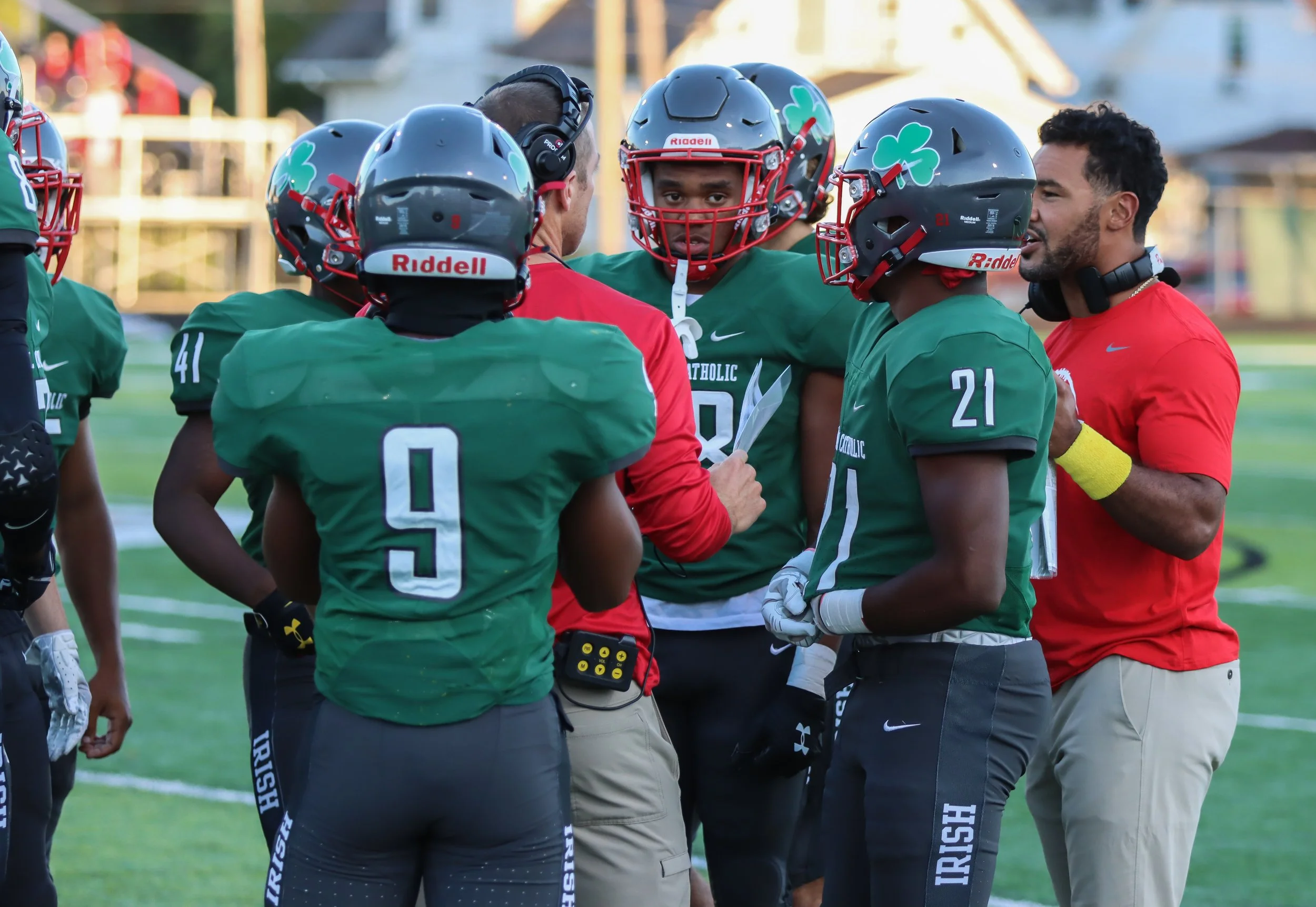Football Hosts St. John’s Jesuit on Friday in Second Round of State Playoffs