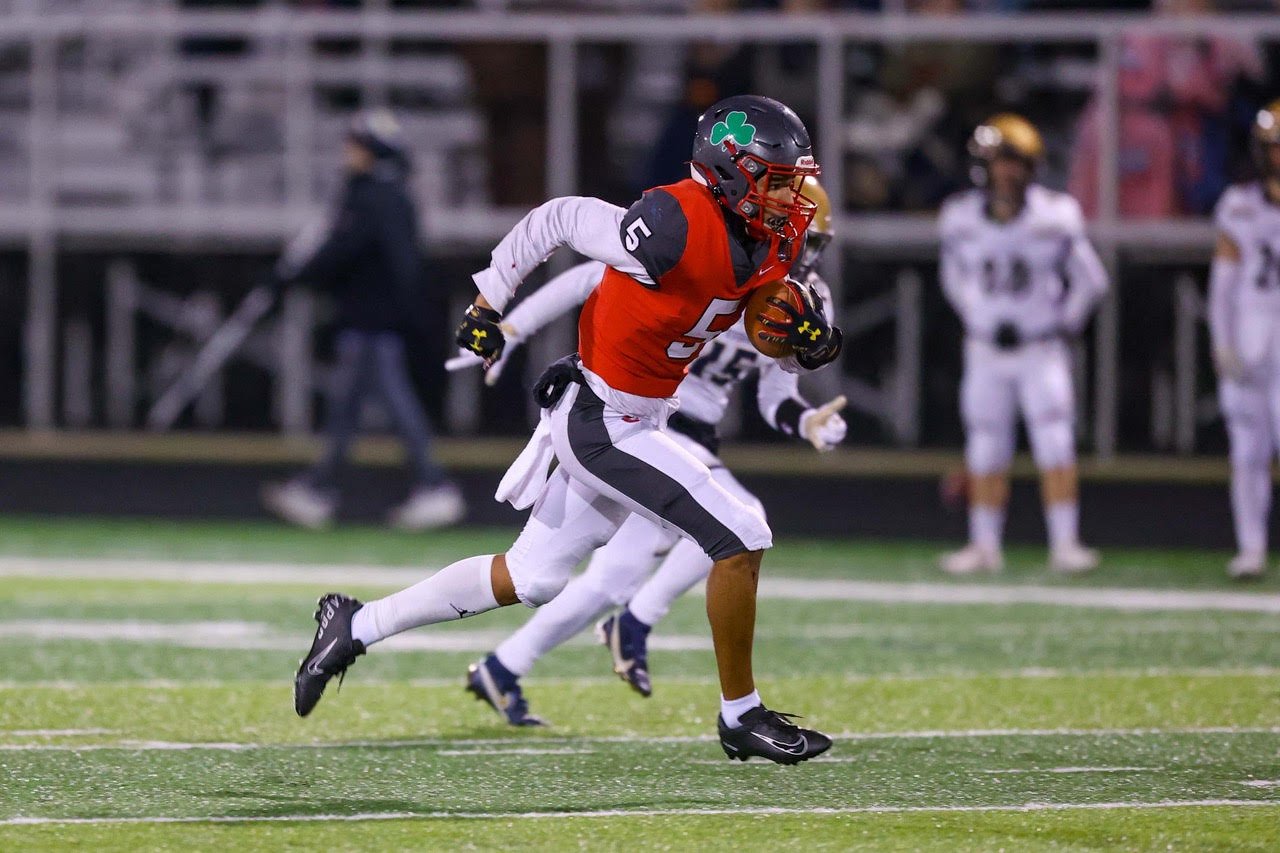 Football Dominates St. John’s Jesuit in Second Round of State Playoffs, 54-0