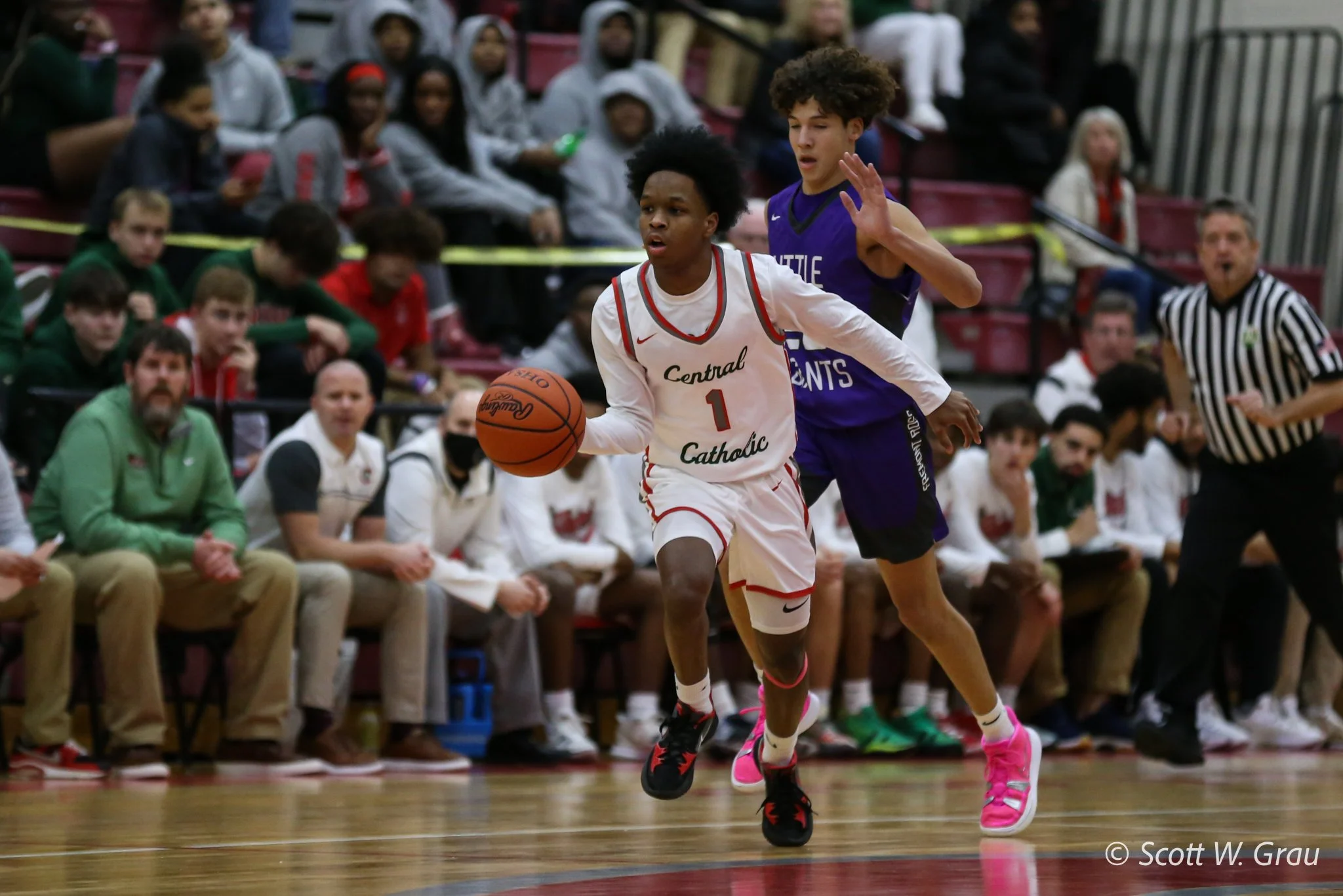 Boys’ Basketball Pulls Away Late vs. TRAC Rival Whitmer at Home, 53-48