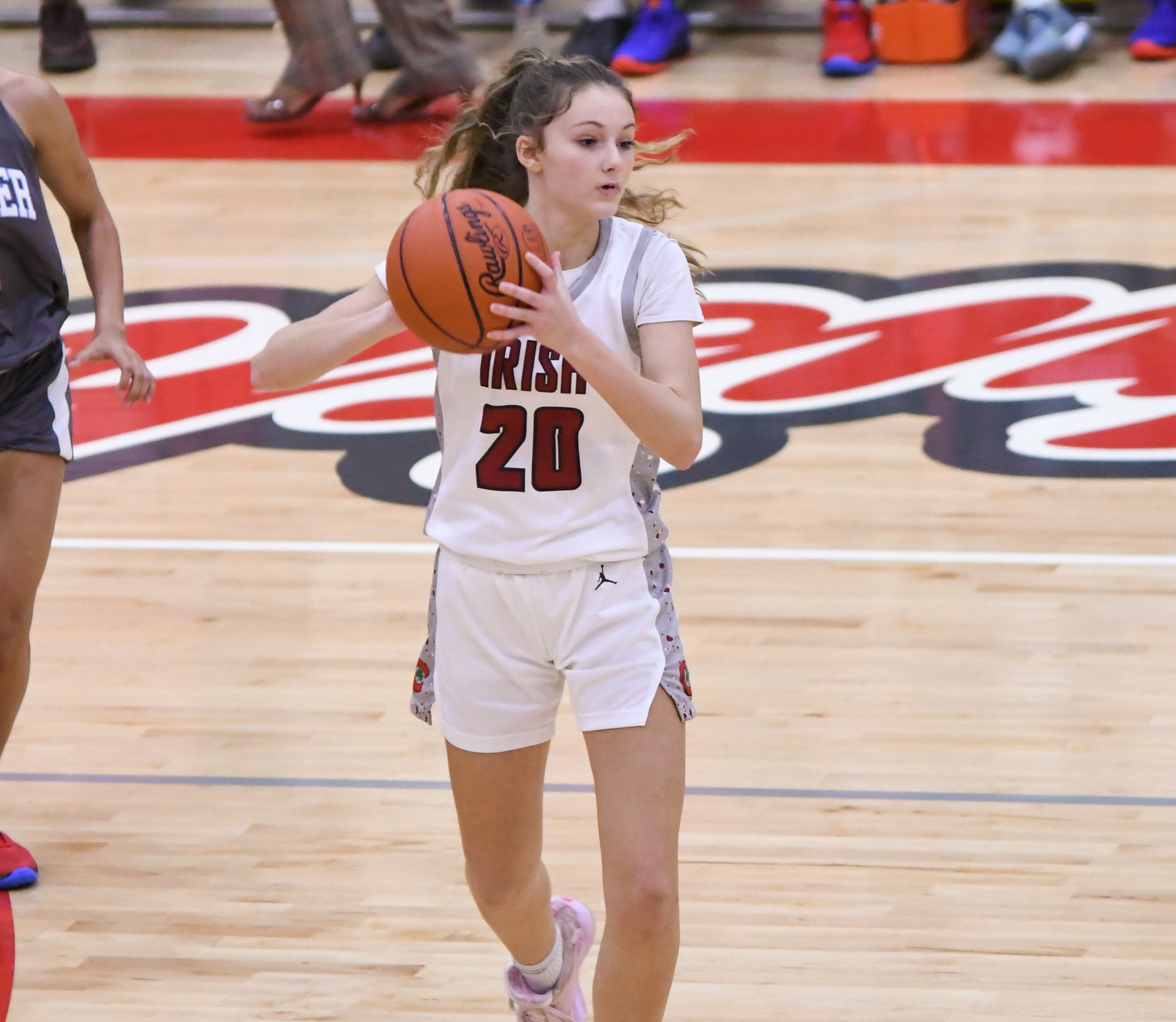 Girls’ Basketball Runs Away from Rival St. Ursula Academy on Road, 53-33