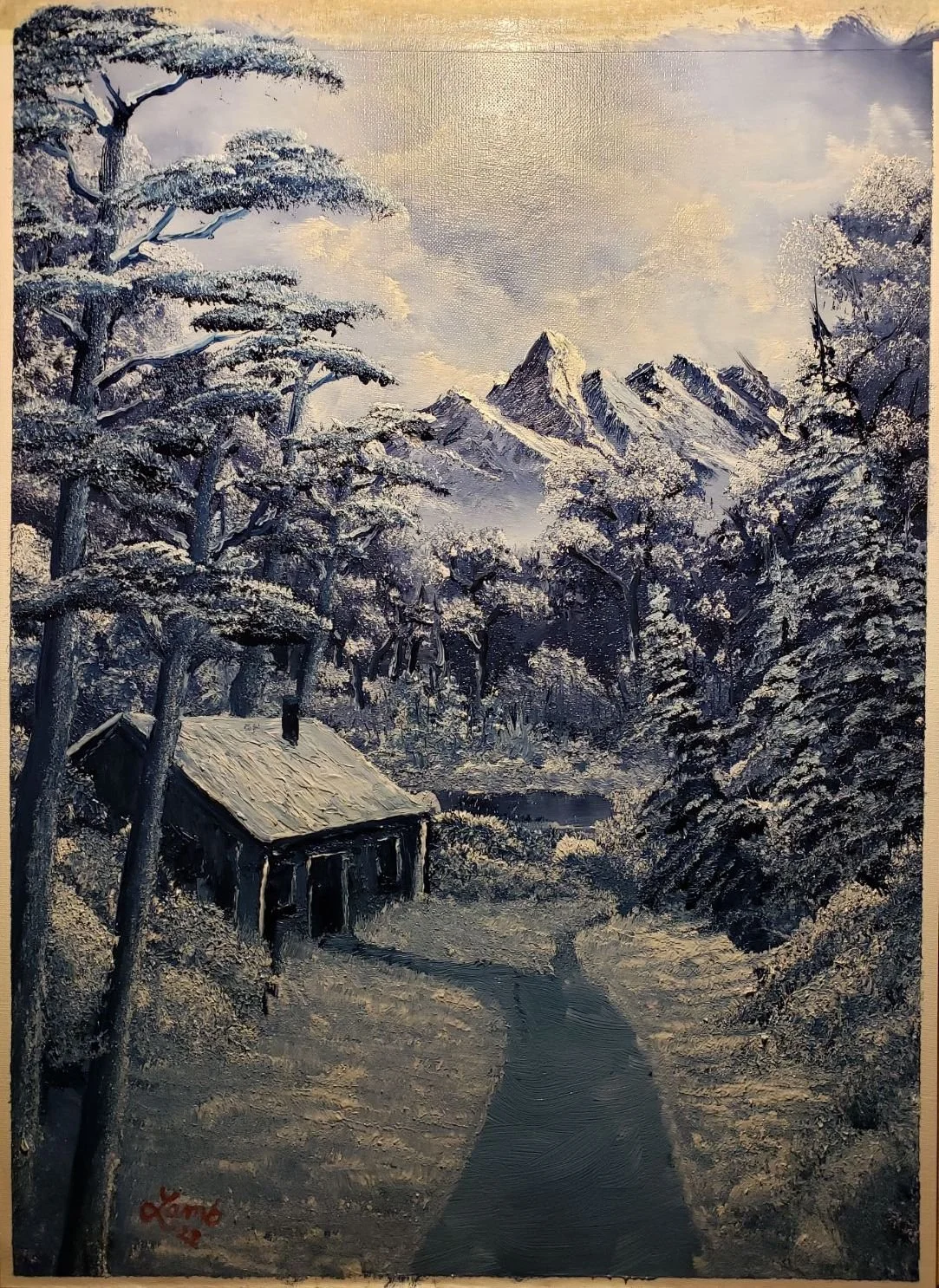 Ernie Painting 4.JPG