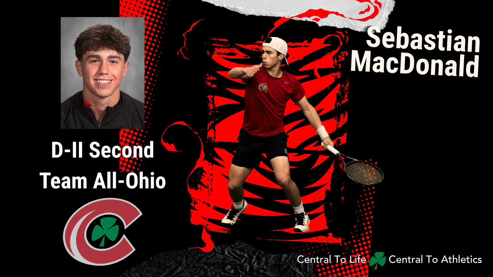 MacDonald Collects Second-Team All-Ohio Tennis Accolades