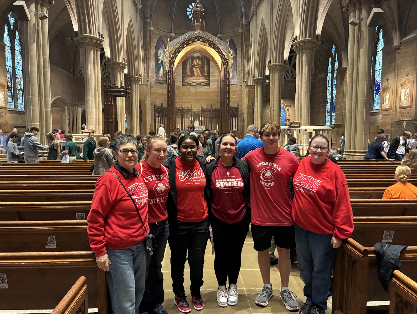 Central Catholic Ambassadors for Life Attend Ohio March for Life