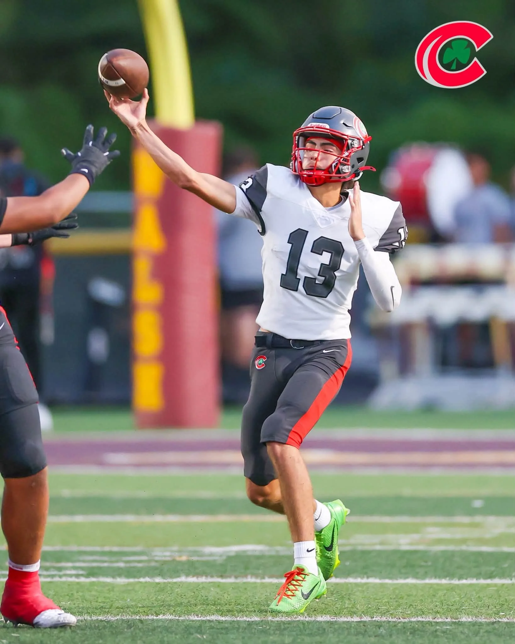 Football Squares Off Against Rival St. Francis de Sales on Friday in Battle for Irish-Knight Trophy