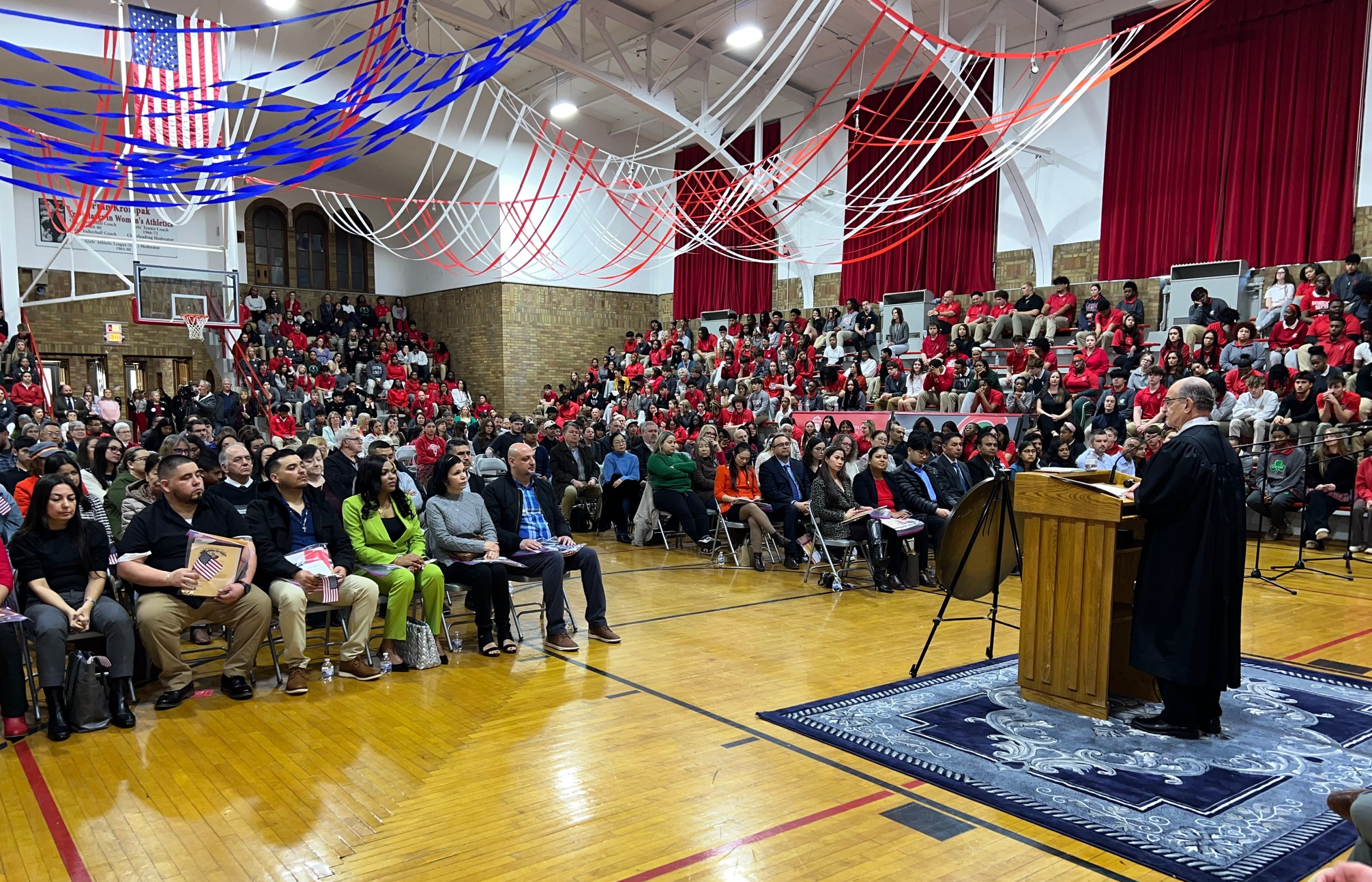 Central Catholic Hosts Naturalization Ceremony