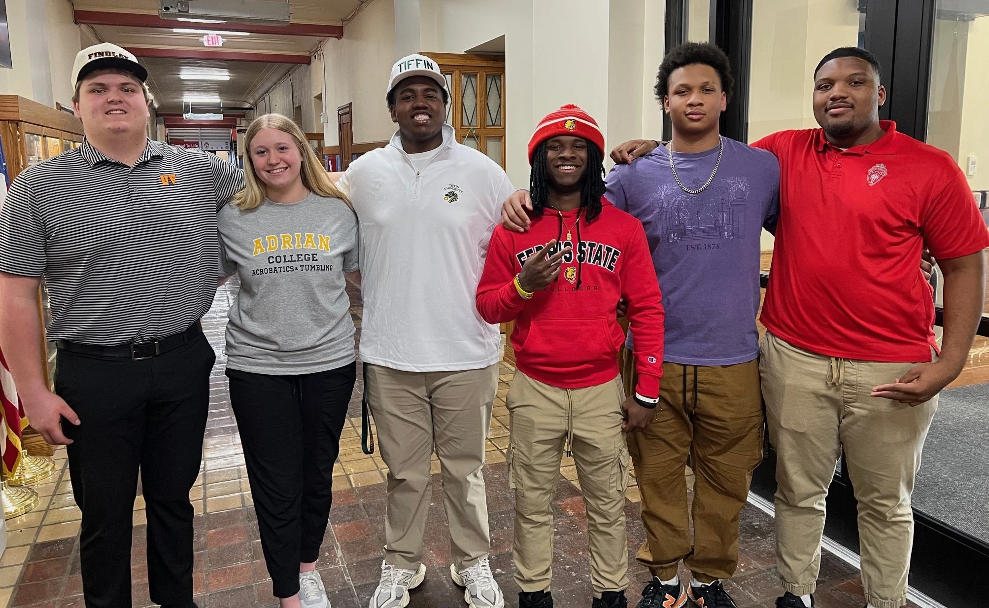 Six Student-Athletes Sign During National Signing Day
