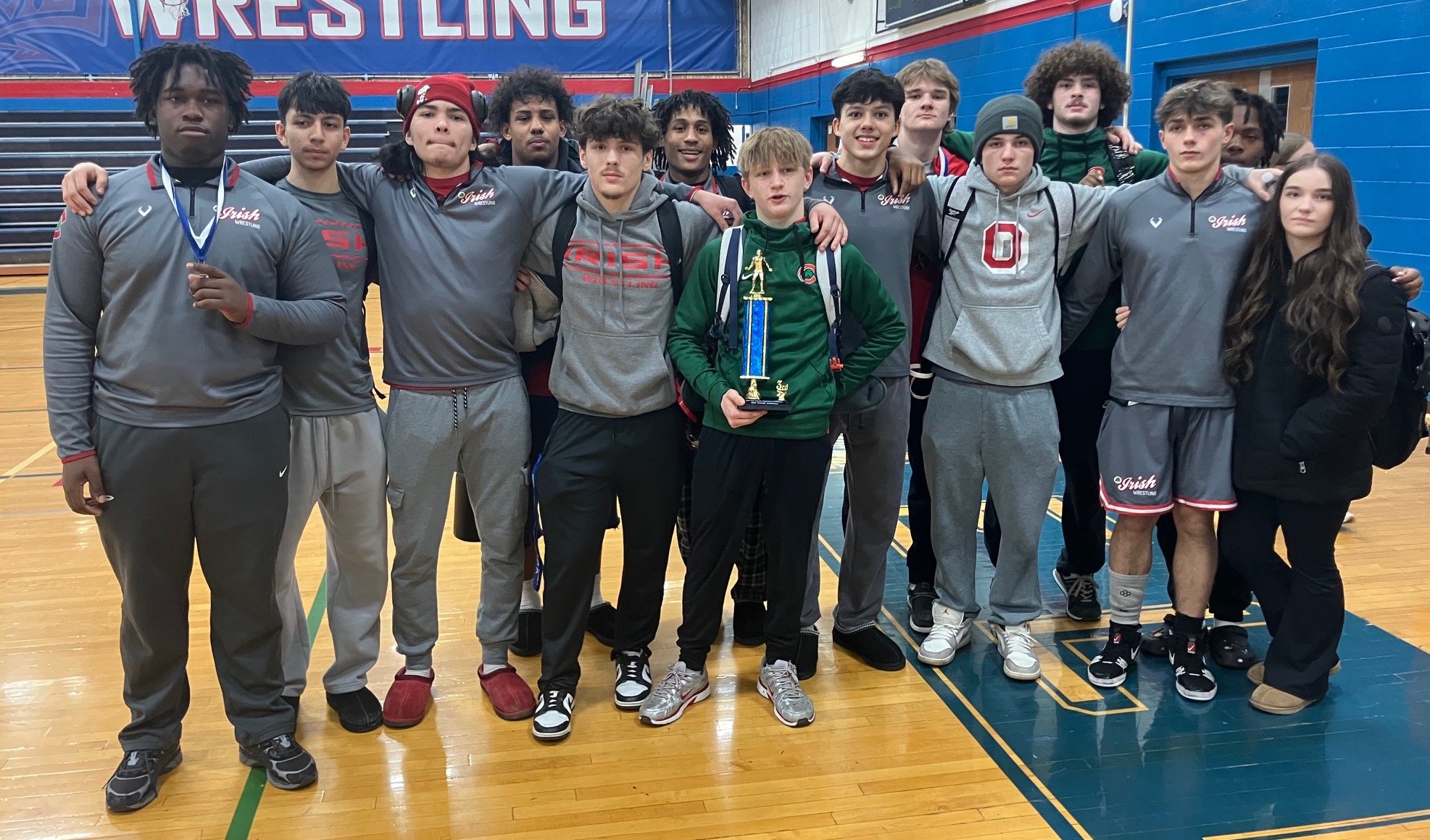Wrestling Places Third at Dick Hoover Invitational