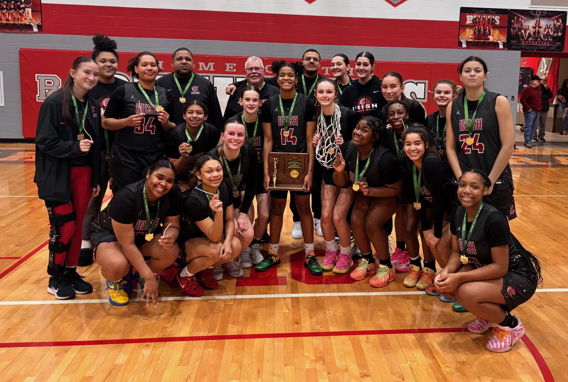 Girls’ Basketball Tops Madison Comprehensive, 31–21, to Capture District Title