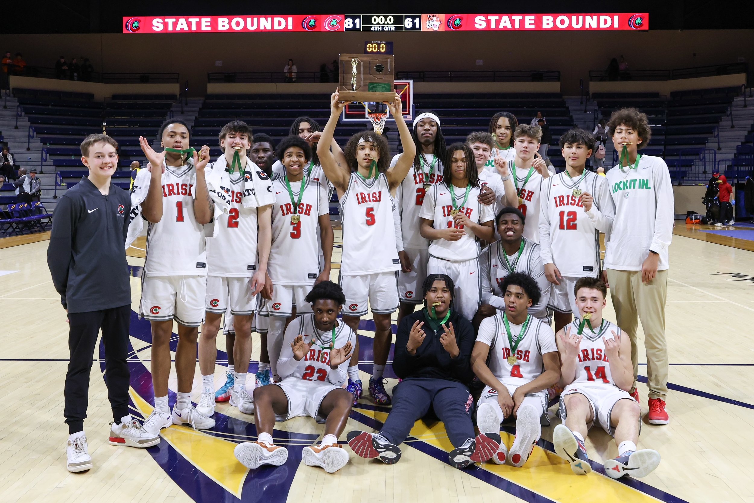 Central Catholic Rolls Past Mansfield Senior, 81–61, to Advance to Division III Final Four