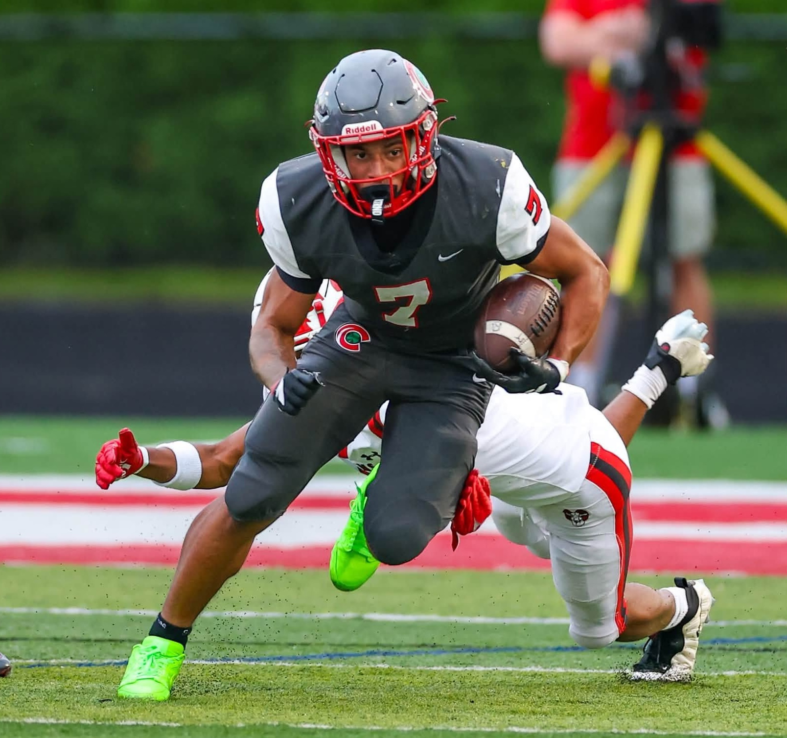 Fourth-Quarter Surge Lifts Football Past Portage Central, 24-14