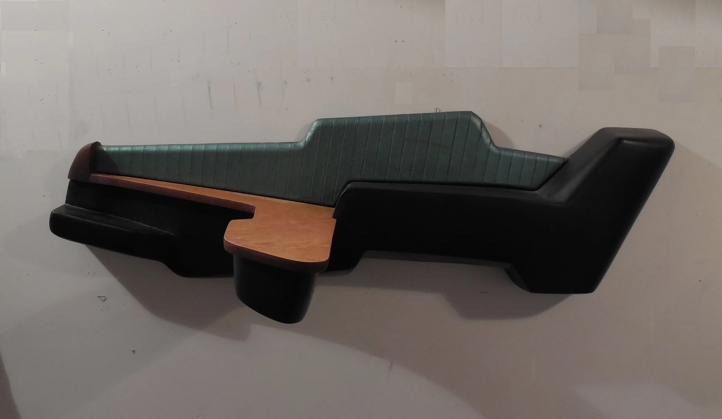 Untitled  Oil Paint,  Plywood, Veneer, Automobile Vinyl, Acqua Resin on Foam..JPG