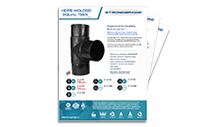 Image of PDF cover for Strongbridge HDPE Molded Butt Fusion Equal Tees Sales Sheet
