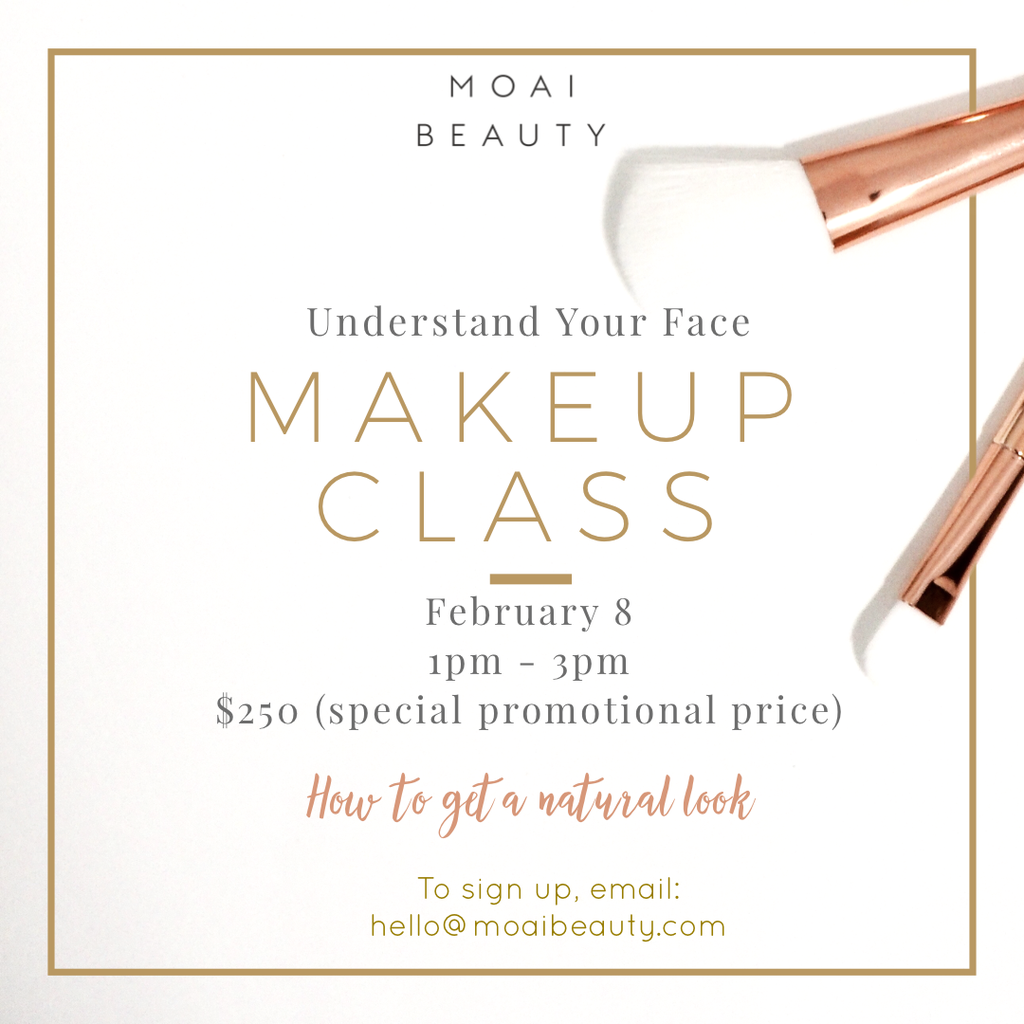 Understand Your Face - Makeup Class - Feb 8, 2020