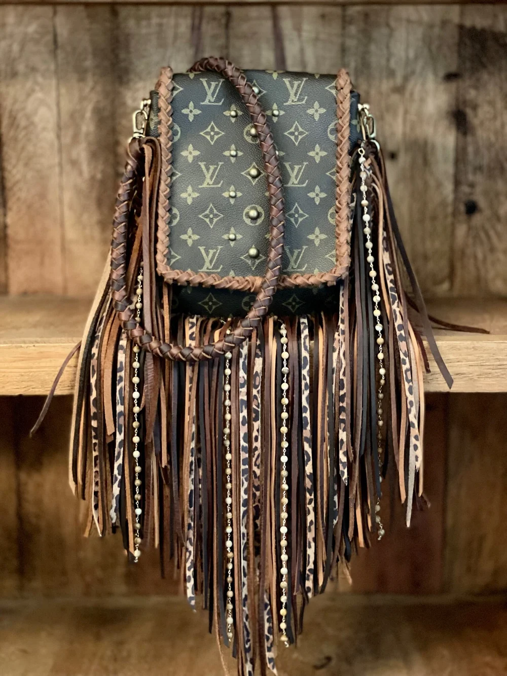 LV crossbody western bag