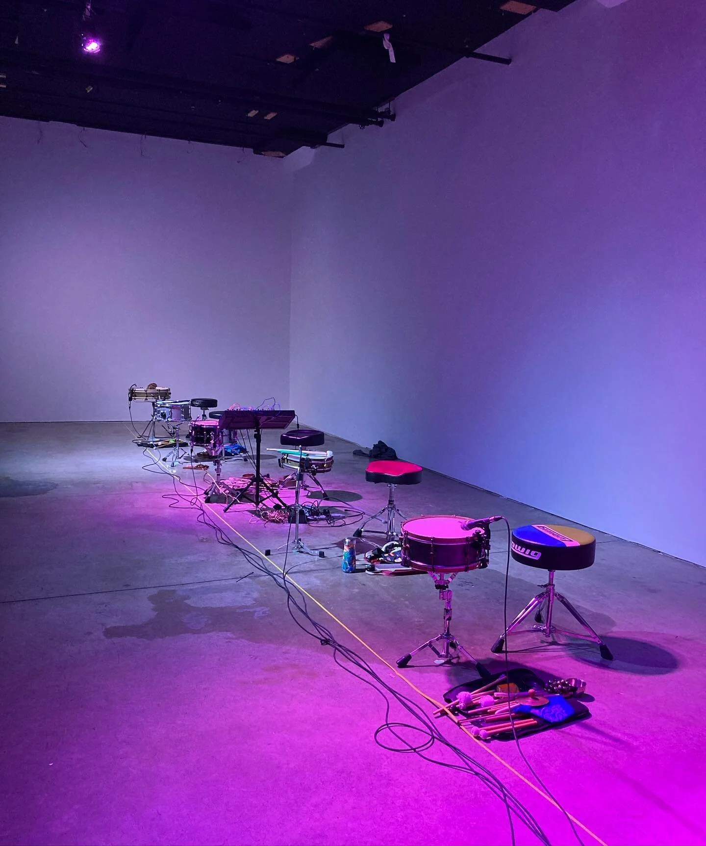 Day 2 rehearsing with John Brennan&rsquo;s Hexadrome with @johnmoeb @guachiii @chacaldeltamborazo @troll.dolly and soon with @the_drummy_bear too!

The series will be streamed on June 29th as a part of 2021 Vancouver International Jazz Festival by @coastaljazz Stay tuned!!!

#music #jazzfest #vancouver #drum #drums #snaredrum #improvisation #graphicscore #live #performance #vancouverdrummer @anfdrumco @ludwigdrumshq