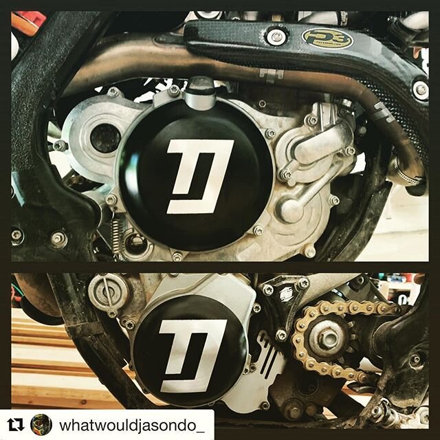 #Repost @whatwouldjasondo_ with @get_repost
・・・
Clutch &amp; Stator Guard @trailjammerdesigns