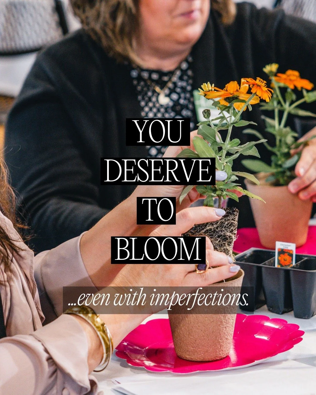 We got this sincere feedback about our workshop piece of the event and had to share it...

From an attendee:
&quot;I had the last pick of the flowers at my table and received the one that had some dead leaves and limp flowers. It was the last one lef