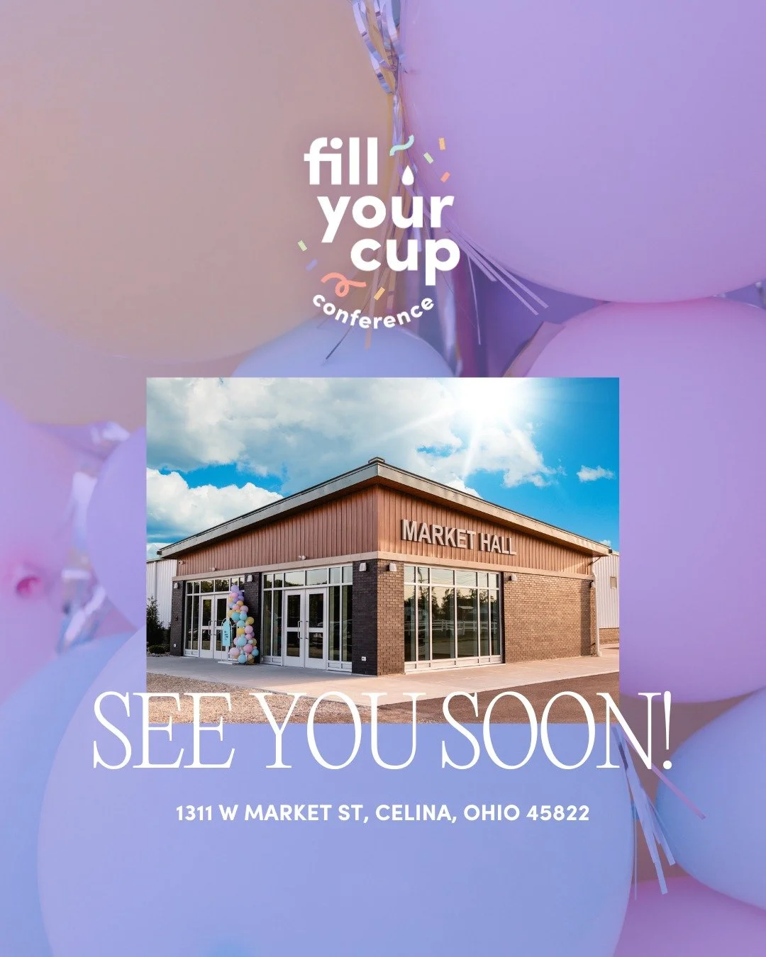 TODAY IS THE DAY!! 🎉​​​​​​​​
​​​​​​​​
Reminders:​​​​​​​​
Doors open at 8:00am​​​​​​​​
Please check-in before 8:30am​​​​​​​​
Programming starts at 9:00am​​​​​​​​
​​​​​​​​
Parking is plentiful and there will be signage and friends to direct you every 
