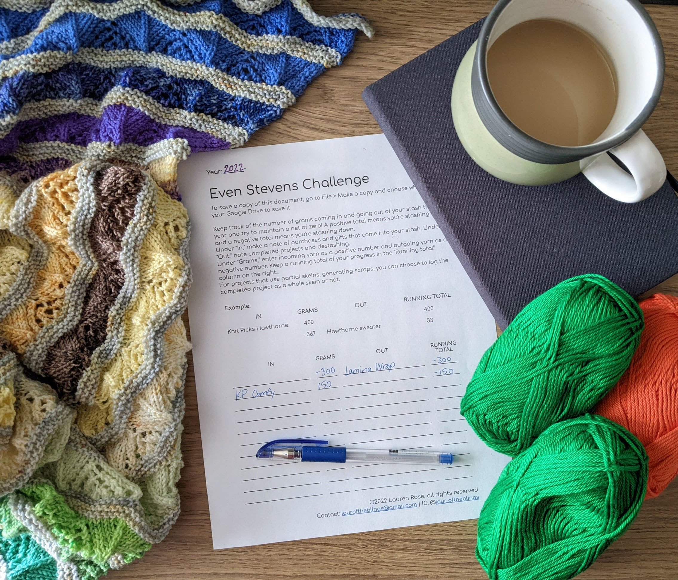 Mixed Yarn Cakes 6 Skeins Destash Bundles for Knitting Crochet