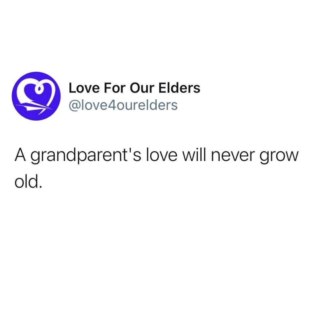 Happy Senior Citizen's Day! Today is a great reminder to show love toward our grandparents and all of our elders... perhaps with a letter? 💜😉 #seniorcitizensday