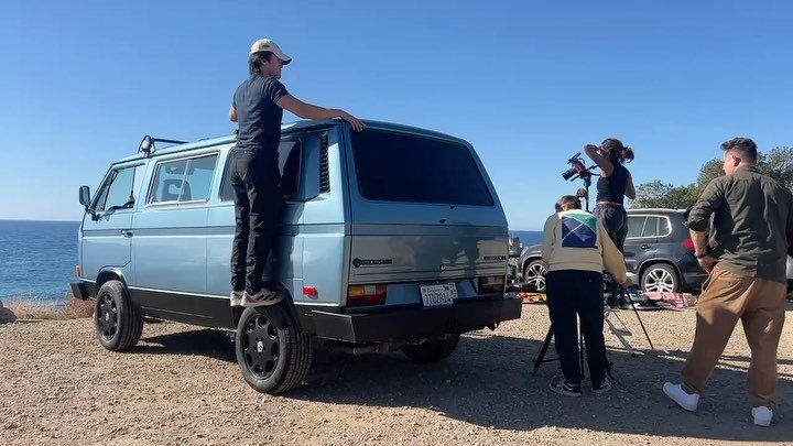 ✨Meet the captain of this ship, director and producer @kevinmalejandro. Through his ingenuity and enthusiasm, he brought waves of creativity to life. 🌊 It was Kevin&rsquo;s love for surfing and his friendship with @sisterbetsyssurfwax founder @james