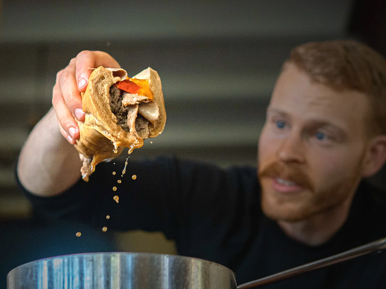 The Chicago Style Italian Beef Sandwich
