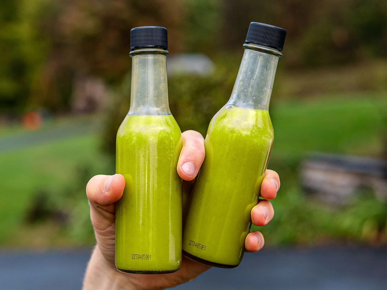 Fermented Poblano + Habanero Hot Sauce