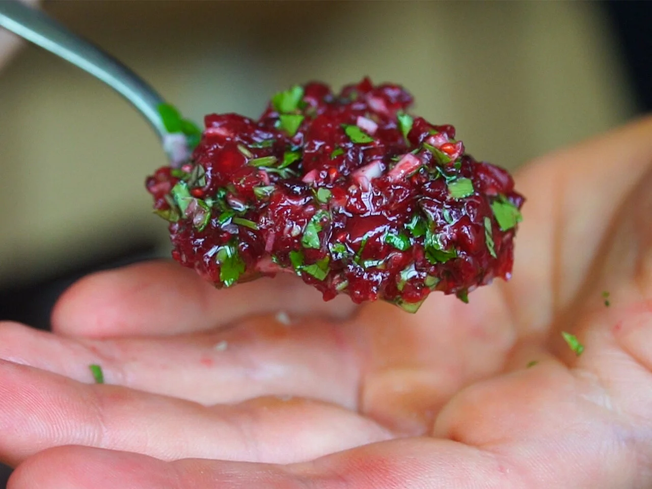 Fermented Cranberry Relish