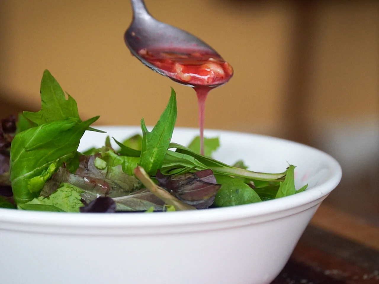 Fermented Cranberry + Walnut Vinaigrette