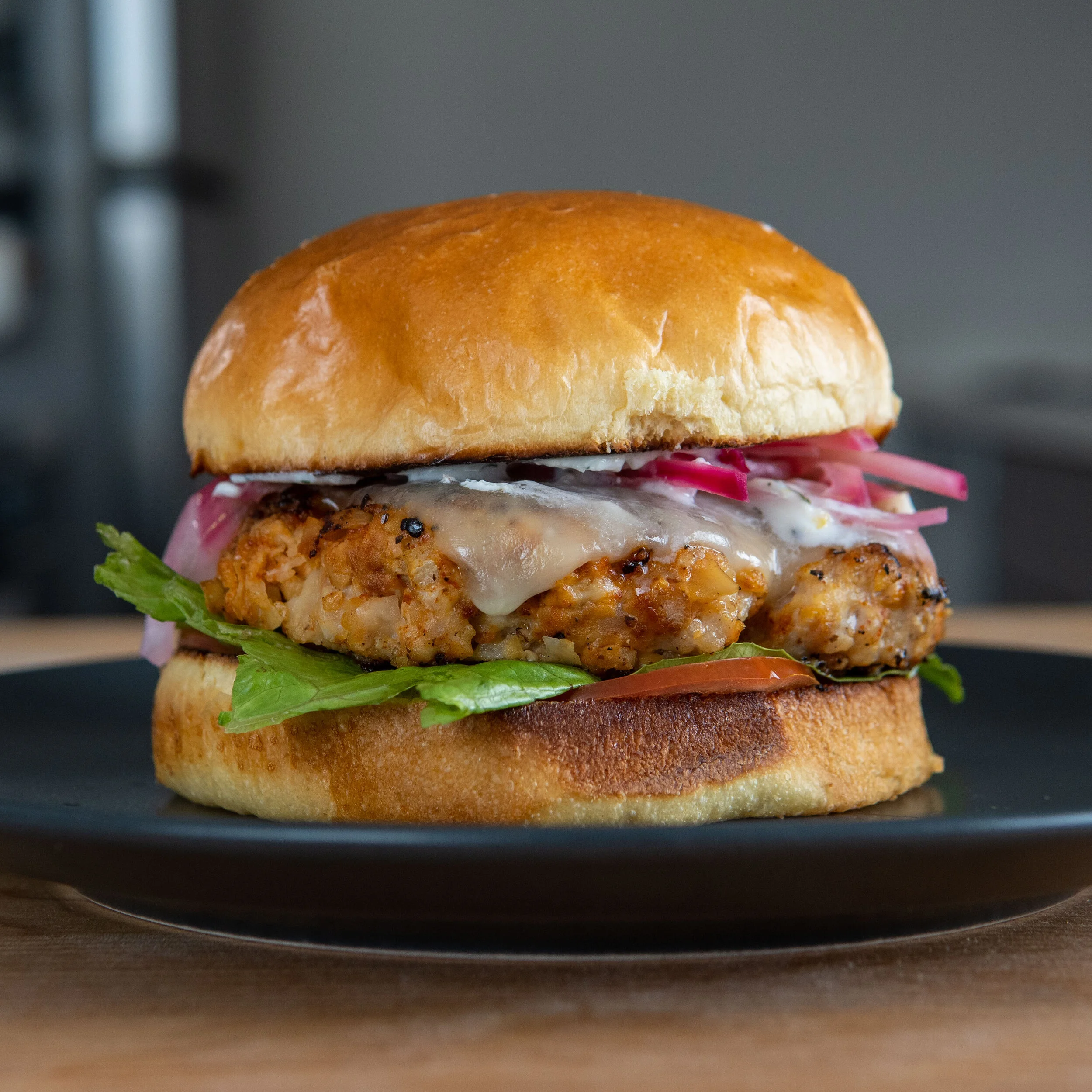 Chicken Chickpea Burgers with self ground chicken