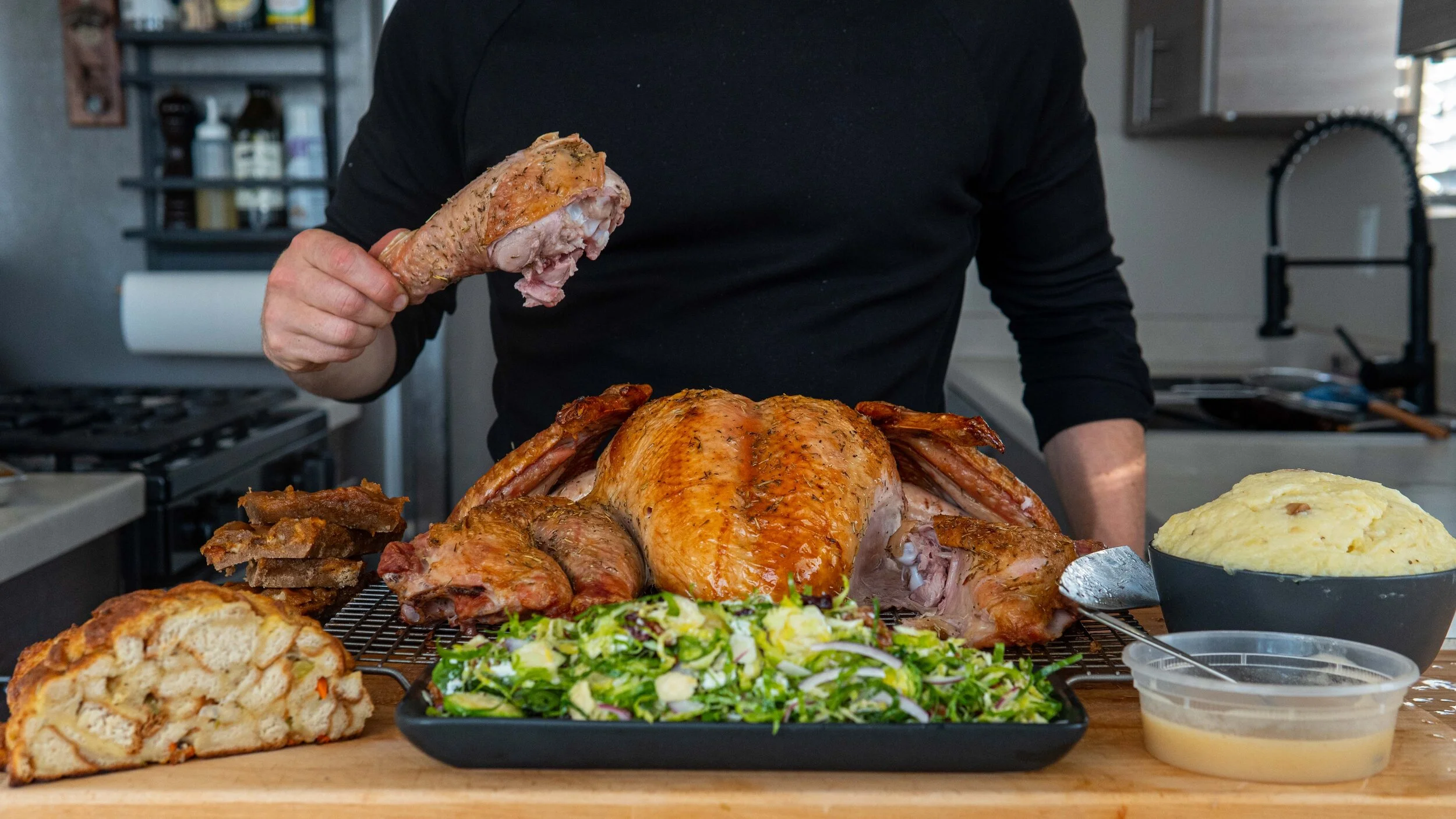 The 2 (ish) hour Thanksgiving - 5 recipes
