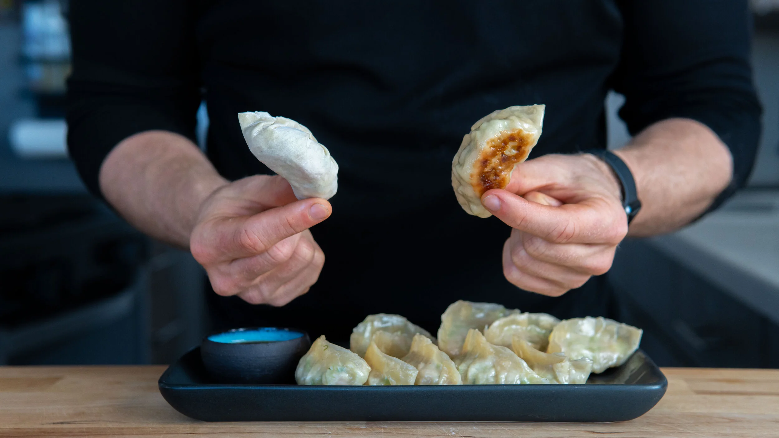 Pork & Cabbage Gyoza — Ethan