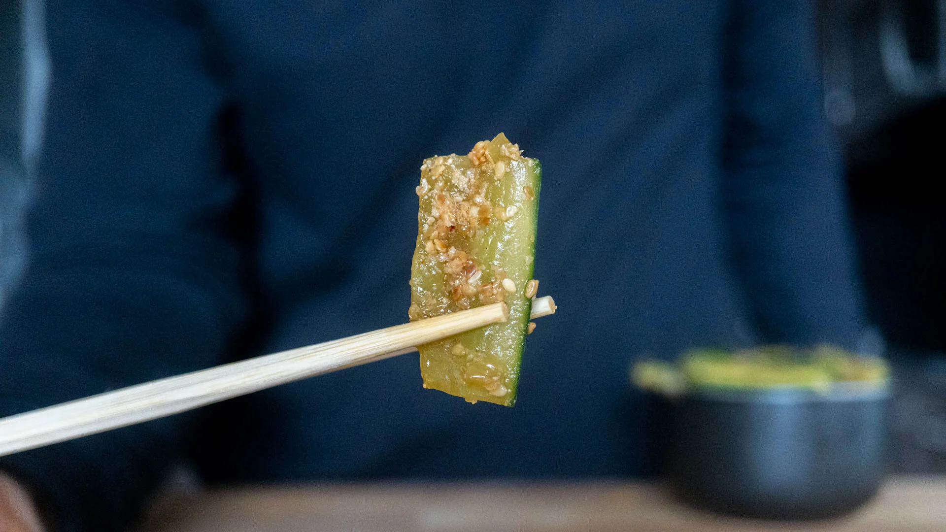 Tataki Kyuri; smashed cucumber pickles