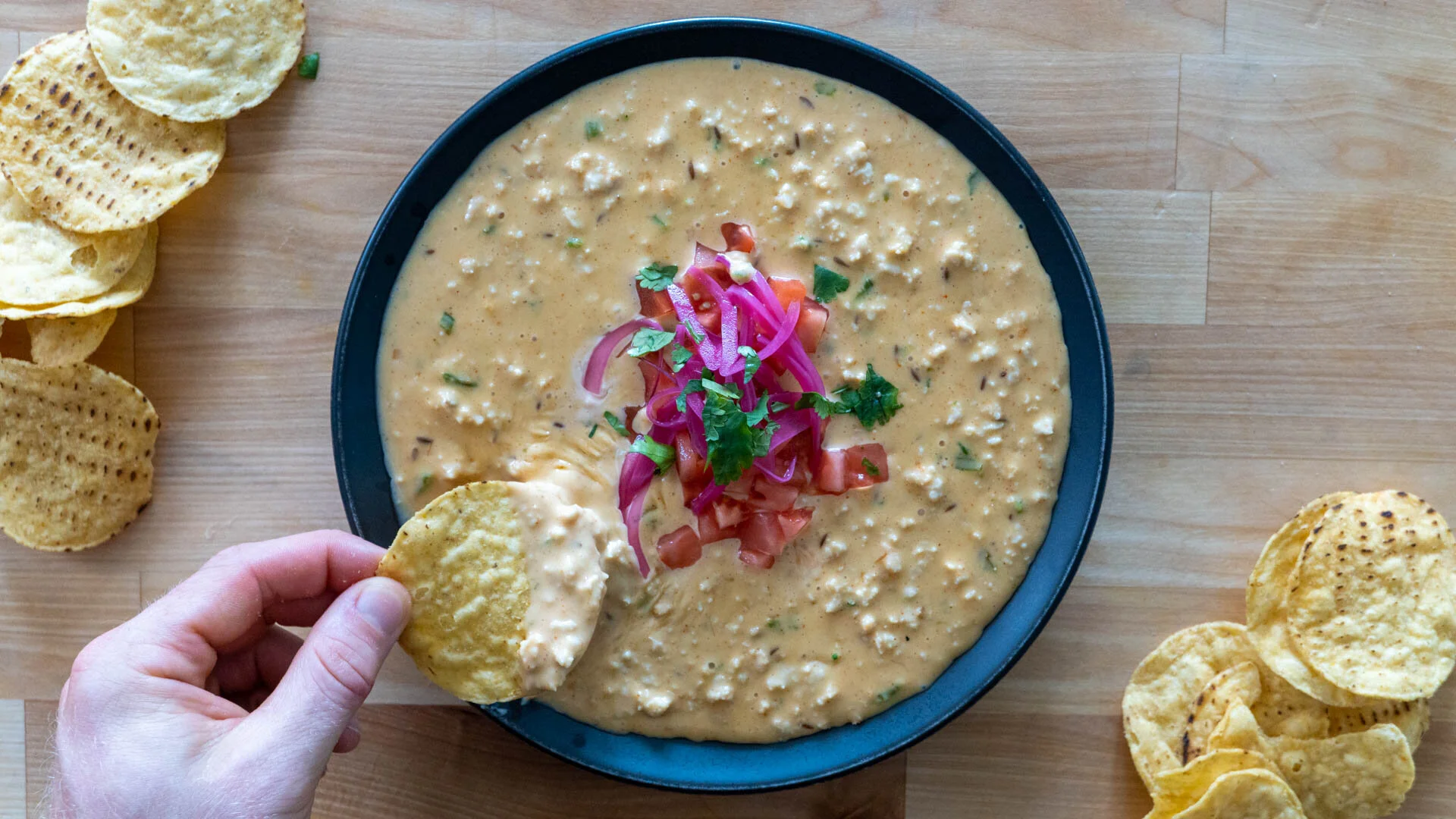 Healthy Game Day Snacks - Queso Dip, Jalapeno Poppers, Sriracha Chicken