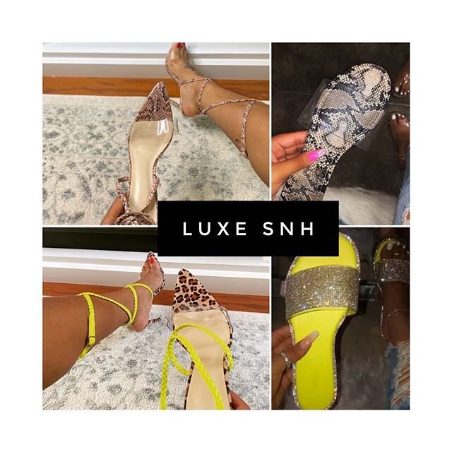 They have just what you need to help you set off your summer outfits! Go add @luxesnh and get their Luxe sandles and heels for an affordable price. .
.
.
.
#stylish #extremeheels #outfit #shoes #beauty #cute #highheels #highheelslover #instagood #sti