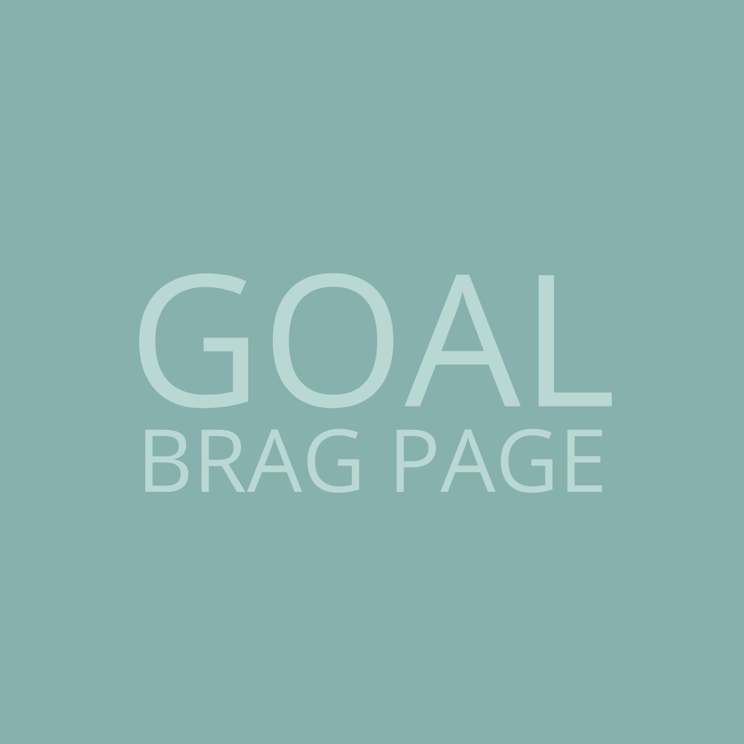 Goal Brag Page