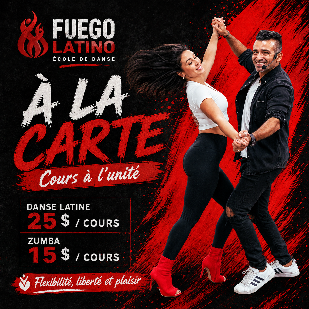 Cours à la carte | Salsa, Batchata, Lady Styling