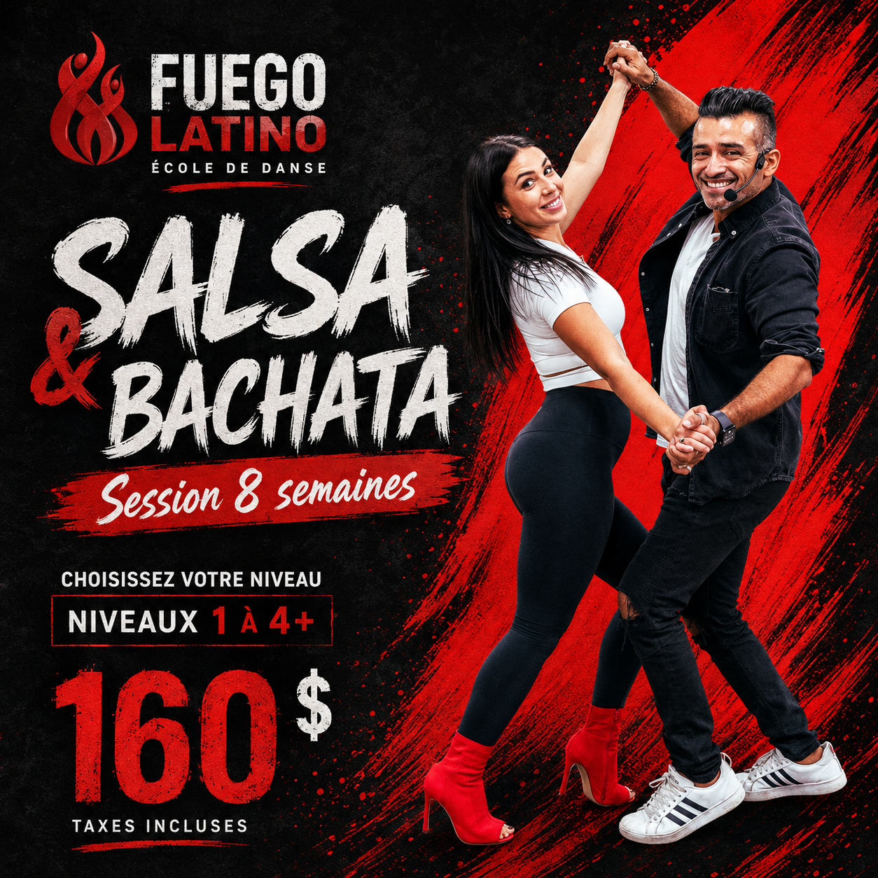 Salsa & Bachata | Session de 8 semaines