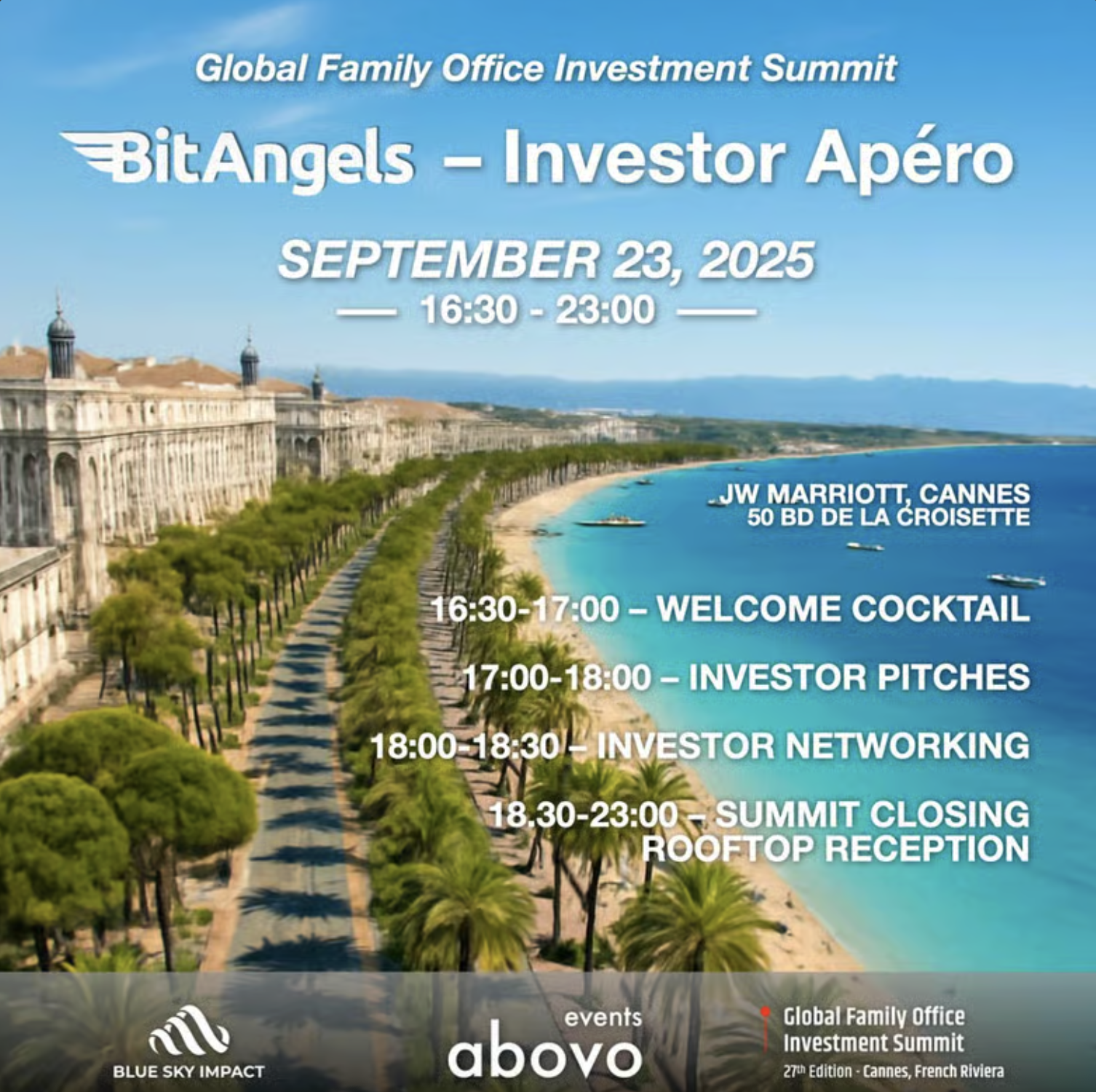 BitAngels Investor Apéro - Cannes