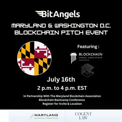 MDBA & BLI Foundation BitAngels Maryland/DC Pitch Event (L)