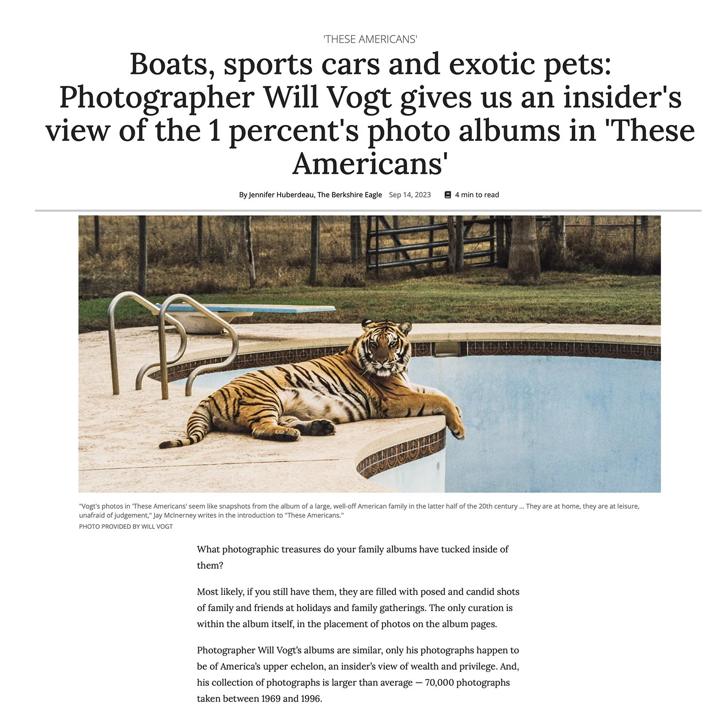Berkshire Eagle Berkshire County, Massachusetts — Will Vogt
