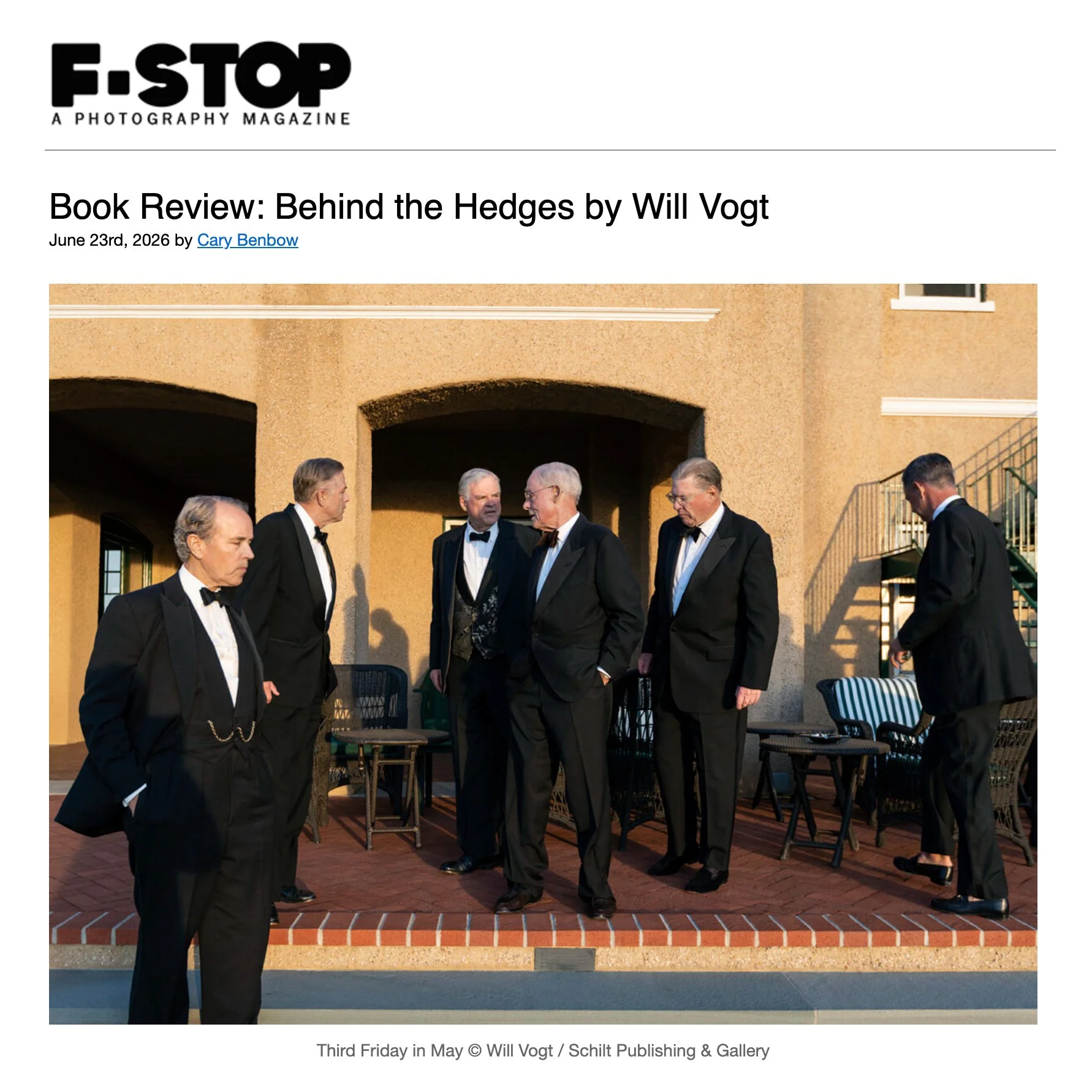 F-Stop Magazine Book Review ~ Chicago, IL