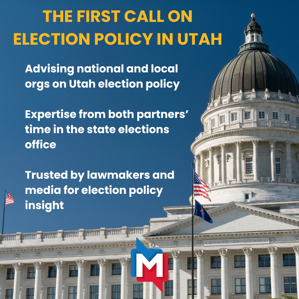 Why We’re the First Call on Voting System & Election Policy in Utah